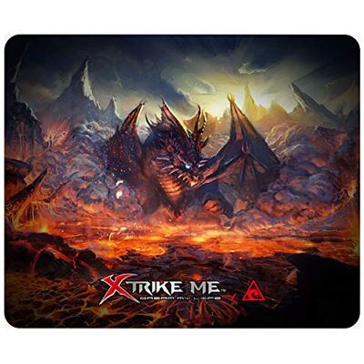 XTRIKE ME DREAM MY LIFE XTRIKE ME Muismat MP-002 met Fantasy draak (320 x 270 mm), speciaal oppervlak verbetert snelheid en precisie, antislip rubberen onderkant XTRIKE ME DREAM MY LIFE XTRIKE ME Muismat MP-002 met Fantasy draak (320 x 270 mm), speciaal oppervlak verbetert snelheid en precisie, antislip rubberen onderkant