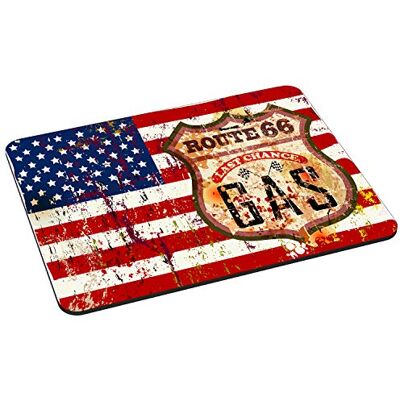 PEDEA 67007064 muismat met motief Stars & Stripes PEDEA 67007064 muismat met motief Stars & Stripes