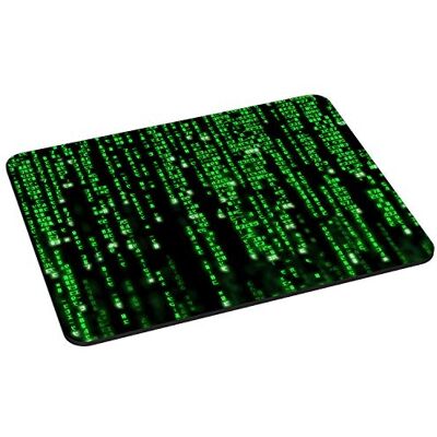 PEDEA Matrix Gaming- en bureaumuismat, 220 x 180 mm, met genaaide randen en antislip onderkant, Matrix PEDEA Matrix Gaming- en bureaumuismat, 220 x 180 mm, met genaaide randen en antislip onderkant, Matrix