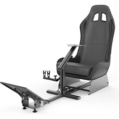 cirearoa Racing Wheel Stand met Driving Cockpit Gaming Stoel voor G923 G29 G920 Wielen Platforms Xbox One, PS4, PC cirearoa Racing Wheel Stand met Driving Cockpit Gaming Stoel voor G923 G29 G920 Wielen Platforms Xbox One, PS4, PC