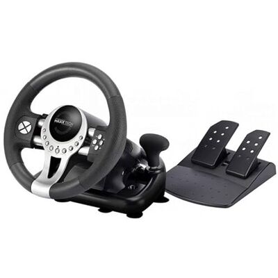 Maxx Tech Pro Racing Wheel Kit (PC, Switch, PS4, XBX) Maxx Tech Pro Racing Wheel Kit (PC, Switch, PS4, XBX)