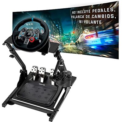 Unicview Logitech G29 G920 G923 stuurhouder met steun voor versnellingspook, Thrustmaster T150 T500 T300 TX TH8A, PS4 PS5, Xbox Fanatec Clubsport, volledig verstelbaar, inklapbaar Unicview Logitech G29 G920 G923 stuurhouder met steun voor versnellingspook, Thrustmaster T150 T500 T300 TX TH8A, PS4 PS5, Xbox Fanatec Clubsport, volledig verstelbaar, inklapbaar