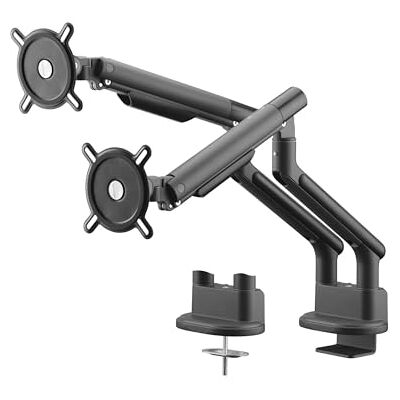 One For All Universele arm voor twee schermen 13-35 inch VESA 75/100 mm, hoogteverstelling, kanteling (80°), rotatie (180°) en rotatie (360°), 9 kg per display, zwart (DM7210) One For All Universele arm voor twee schermen 13-35 inch VESA 75/100 mm, hoogteverstelling, kanteling (80°), rotatie (180°) en rotatie (360°), 9 kg per display, zwart (DM7210)