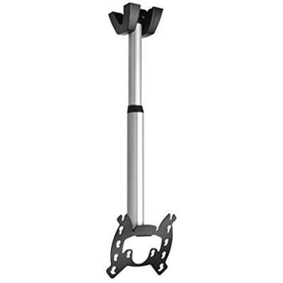 Vogel's PFC 585 tv-plafondbeugel van 48 tot 106 cm, in hoogte verstelbaar van 850 tot 1350 mm, draai- en kantelbaar, max. 15 kg, VESA max. 200 x 200, universele compatibiliteit, zilver Vogel's PFC 585 tv-plafondbeugel van 48 tot 106 cm, in hoogte verstelbaar van 850 tot 1350 mm, draai- en kantelbaar, max. 15 kg, VESA max. 200 x 200, universele compatibiliteit, zilver