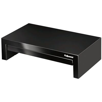 Fellowes 8038101 Designer Suites Verstelbare Monitorstandaard, 22.86 x 40.64 x 10.16 cm, Zwart Fellowes 8038101 Designer Suites Verstelbare Monitorstandaard, 22.86 x 40.64 x 10.16 cm, Zwart