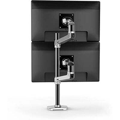 Ergotron Dual Monitor LX-arm: Verticale houder, voor 2 monitoren tot 40 inch, elk 3,2-10kg, VESA – Hoge Mast, Gepolijst aluminium. (45-549-026) Ergotron Dual Monitor LX-arm: Verticale houder, voor 2 monitoren tot 40 inch, elk 3,2-10kg, VESA – Hoge Mast, Gepolijst aluminium. (45-549-026)