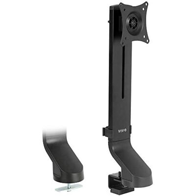 VIVO Individuele monitorhouder verstelbaar voor zit-werkstation, tafel-converter, monitorarm voor 1 monitor tot 32 inch (STAND-V001U) zwart VIVO Individuele monitorhouder verstelbaar voor zit-werkstation, tafel-converter, monitorarm voor 1 monitor tot 32 inch (STAND-V001U) zwart