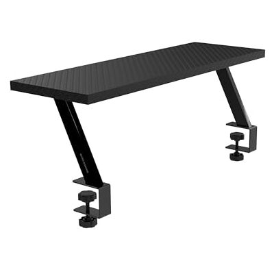 Mars Gaming MARSGAMING MGDS, Monitorverhoger, verhoogt de monitor 17 cm, ergonomische bureauhouder van staal, koolstofvezelplaat 60 x 20 cm, monitorhouder voor bureaus met een dikte van 10 tot 33 mm, zwart Mars Gaming MARSGAMING MGDS, Monitorverhoger, verhoogt de monitor 17 cm, ergonomische bureauhouder van staal, koolstofvezelplaat 60 x 20 cm, monitorhouder voor bureaus met een dikte van 10 tot 33 mm, zwart