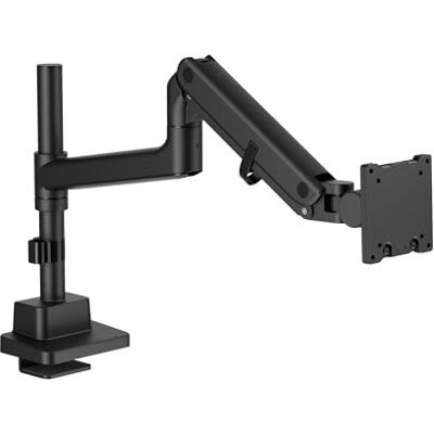 Digitus Monitorhouder – 1 monitor – tot 57 inch – maximale belasting 27 kg – gasveer – voor platte en gebogen schermen – VESA 75 x 75 100 x 100 – draaien, kantelen, zwart Digitus Monitorhouder – 1 monitor – tot 57 inch – maximale belasting 27 kg – gasveer – voor platte en gebogen schermen – VESA 75 x 75 100 x 100 – draaien, kantelen, zwart