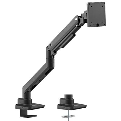 Logilink Monitorhouder voor 17 tot 49 inch scherm met gasveer, geschikt voor platte en gebogen schermen, aluminium Logilink Monitorhouder voor 17 tot 49 inch scherm met gasveer, geschikt voor platte en gebogen schermen, aluminium