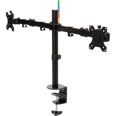 Kensington Monitorarm – uittrekbare houder voor 2 schermen met ergonomische SmartFit hoogteverstelling voor pc-monitoren tot 32 inch (K55409WW) Kensington Monitorarm – uittrekbare houder voor 2 schermen met ergonomische SmartFit hoogteverstelling voor pc-monitoren tot 32 inch (K55409WW)