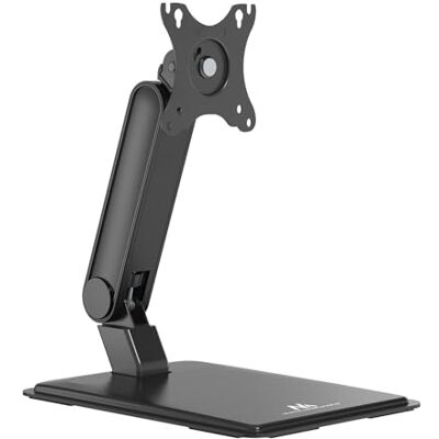 Maclean MC-989 Touchscreen-houder, 17-32 inch, VESA 75 x 75/100 x 100, vrijstaand, kantelbaar, 180 graden draaibaar, in hoogte verstelbaar tot 8 kg, ergonomisch, stabiele standaard voor kantoor en kantoor Maclean MC-989 Touchscreen-houder, 17-32 inch, VESA 75 x 75/100 x 100, vrijstaand, kantelbaar, 180 graden draaibaar, in hoogte verstelbaar tot 8 kg, ergonomisch, stabiele standaard voor kantoor en kantoor