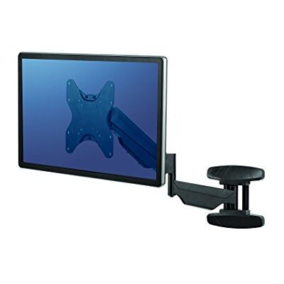 Fellowes 8043501 deurarm voor schermen tot 42 inch, staal, zwart Fellowes 8043501 deurarm voor schermen tot 42 inch, staal, zwart