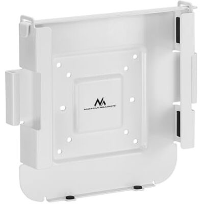 Maclean MC-473 3-in-1 houder compatibel met Mac Mini vanaf 2014, bevestiging aan de muur, onder het bureau of aan de achterkant van een monitor Compatibel met VESA 75x75 en 100x100 beugels Maclean MC-473 3-in-1 houder compatibel met Mac Mini vanaf 2014, bevestiging aan de muur, onder het bureau of aan de achterkant van een monitor Compatibel met VESA 75x75 en 100x100 beugels