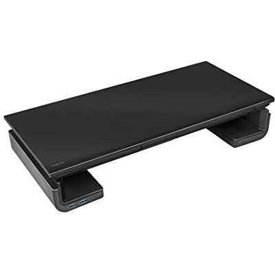 Logilink Ergonomische tv-verhoger met 3 USB-poorten, maximale belasting 25 kg, lengte = 42-52 cm Logilink Ergonomische tv-verhoger met 3 USB-poorten, maximale belasting 25 kg, lengte = 42-52 cm