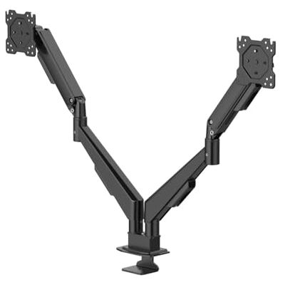 Hama Monitorhouder voor 2 monitoren, gasveer, volledig beweegbaar, 17" 35", zwart Hama Monitorhouder voor 2 monitoren, gasveer, volledig beweegbaar, 17" 35", zwart