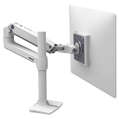 Ergotron LX Desk Mount Monitor Arm, Tall Pole Desktopmontage voor Monitor Aluminium, Staal Wit Schermgrootte: tot 32 inch 45-537-216 Ergotron LX Desk Mount Monitor Arm, Tall Pole Desktopmontage voor Monitor Aluminium, Staal Wit Schermgrootte: tot 32 inch 45-537-216