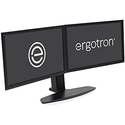 Ergotron Neo-Flex Dual LCD Monitor Lift Stand Stand voor 2 LCD-schermen Zwart Schermgrootte: tot 24 inch Ergotron Neo-Flex Dual LCD Monitor Lift Stand Stand voor 2 LCD-schermen Zwart Schermgrootte: tot 24 inch