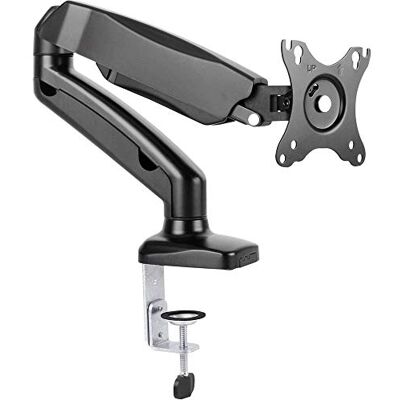 ICY BOX IB-MS303-T Bureaustandaard voor monitoren tot 27 inch (68 cm) Vesa, kabelbeheer, kantelbaar/draaibaar, ergonomisch ICY BOX IB-MS303-T Bureaustandaard voor monitoren tot 27 inch (68 cm) Vesa, kabelbeheer, kantelbaar/draaibaar, ergonomisch