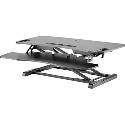 Digitus Ergonomische bureaustandaard voor gezond werken zit-sta werkplek toetsenbord- en muisstandaard muziekstandaard zwart Digitus Ergonomische bureaustandaard voor gezond werken zit-sta werkplek toetsenbord- en muisstandaard muziekstandaard zwart