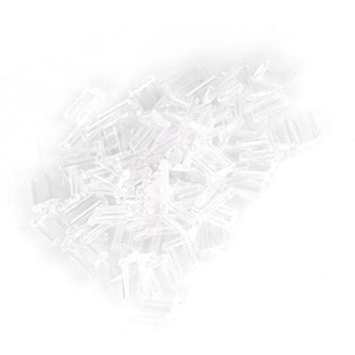 Wytino Randloze Brillen Accessoires, 3 Soorten, Nieuwe Plastic Compressie Montagehuls voor Randloze Brillen Accessoires 100 Stks, 1.4*0.8*0.7 Wytino Randloze Brillen Accessoires, 3 Soorten, Nieuwe Plastic Compressie Montagehuls voor Randloze Brillen Accessoires 100 Stks, 1.4*0.8*0.7