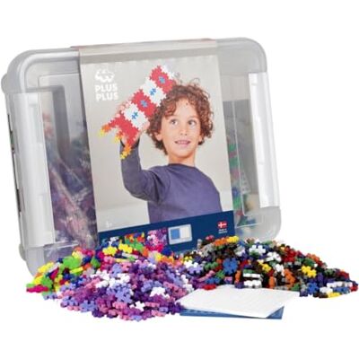 PLUS PLUS 2400 creatieve bouwstenen doos PLUS PLUS 2400 creatieve bouwstenen doos