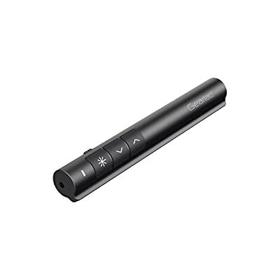 Gearlab eSTUFF Draadloze presenter zwart, met laserpointer zwart, GLB216000 Gearlab eSTUFF Draadloze presenter zwart, met laserpointer zwart, GLB216000