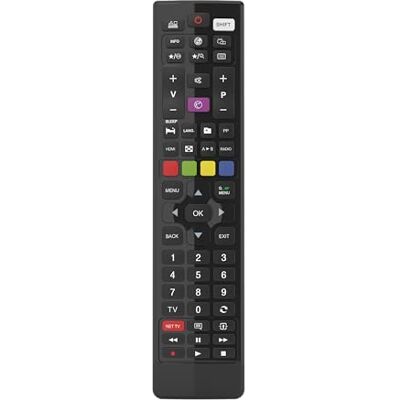 Superior Electronics Superieure universele vervangende afstandsbediening voor alle tv's en smart-tv's van TELEFUNKEN & VESTEL Superior Electronics Superieure universele vervangende afstandsbediening voor alle tv's en smart-tv's van TELEFUNKEN & VESTEL