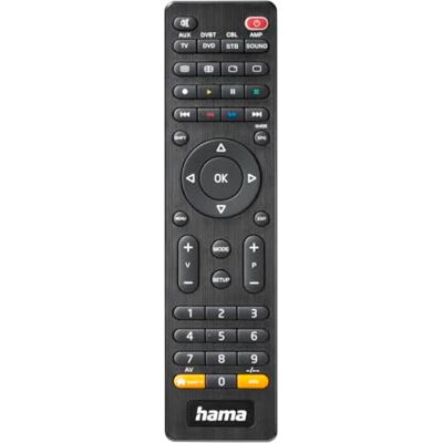 Hama Universele infrarood tv-afstandsbediening voor 8 apparaten met app-knop Hama Universele infrarood tv-afstandsbediening voor 8 apparaten met app-knop