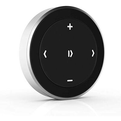 SATECHI Bluetooth-multimedia-knop met stuurbevestiging Stuurwiel, draadloze multimedia-bediening, voor MacBook, iPad, Mac Mini, iMac en meer SATECHI Bluetooth-multimedia-knop met stuurbevestiging Stuurwiel, draadloze multimedia-bediening, voor MacBook, iPad, Mac Mini, iMac en meer