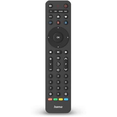Hama Universele afstandsbediening voor infrarood tv voor 4 apparaten, lesbaar, app Butto Hama Universele afstandsbediening voor infrarood tv voor 4 apparaten, lesbaar, app Butto