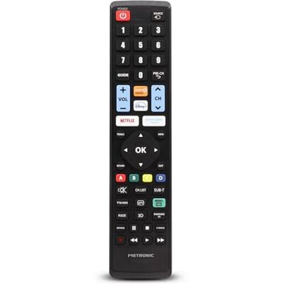 Metronic 495341 vervangende afstandsbediening voor LG TV 100% compatibel Metronic 495341 vervangende afstandsbediening voor LG TV 100% compatibel