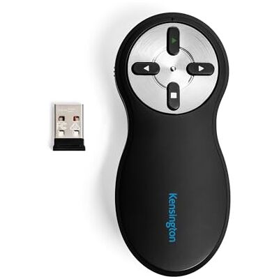 Kensington draadloze laser-vrije usb presentatie afstandsbediening, compatibel met Windows en macOS 20 m bereik (K33373EU) Kensington draadloze laser-vrije usb presentatie afstandsbediening, compatibel met Windows en macOS 20 m bereik (K33373EU)