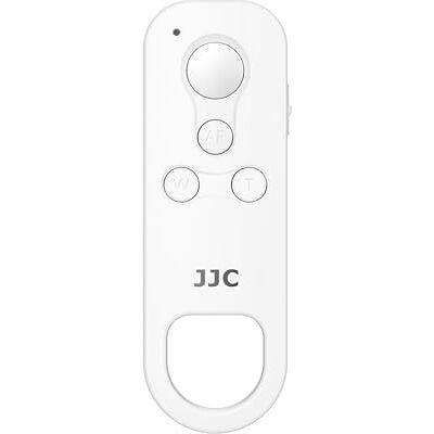 JJC BR-E1 Draadloze Bluetooth-afstandsbediening voor Canon EOS R100 R8 R50 R6MkII R10 R7 R3 M50MkII R5 R6 R RP 6DII 90D 77D 850D 200DII M200 PowerShot V10 G5X MarkII G7XIII SX700 HS, wit JJC BR-E1 Draadloze Bluetooth-afstandsbediening voor Canon EOS R100 R8 R50 R6MkII R10 R7 R3 M50MkII R5 R6 R RP 6DII 90D 77D 850D 200DII M200 PowerShot V10 G5X MarkII G7XIII SX700 HS, wit