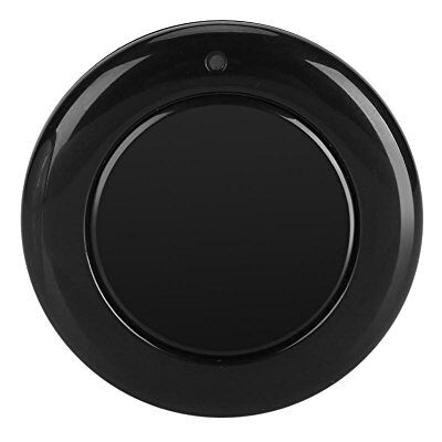 Zerodis 433 Mhz Draadloze Wand-Afstandsbediening Zender Ronde Ronde 433 Mhz Met Controlelampje (Zwart) Zerodis 433 Mhz Draadloze Wand-Afstandsbediening Zender Ronde Ronde 433 Mhz Met Controlelampje (Zwart)