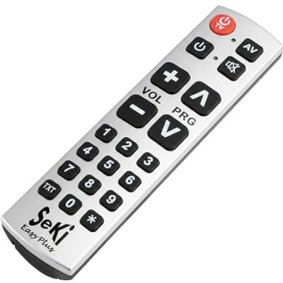 SeKi Easy Plus afstandsbediening zwart SeKi Easy Plus afstandsbediening zwart