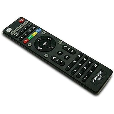 Metronic TCDE ZAP4 TV/TNT/DVD/Sat universele afstandsbediening, zwart Metronic TCDE ZAP4 TV/TNT/DVD/Sat universele afstandsbediening, zwart
