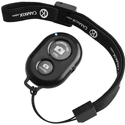 CAMKIX Draadloze Bluetooth-afstandsbediening voor camera voor smartphones, maak ongelooflijke foto's en selfies, compatibel met alle iOS- en Android-apparaten met bluetooth, polsband CAMKIX Draadloze Bluetooth-afstandsbediening voor camera voor smartphones, maak ongelooflijke foto's en selfies, compatibel met alle iOS- en Android-apparaten met bluetooth, polsband