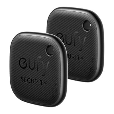 eufy security Bluetooth artikelzoeker 2 stuks, sleutelmelder, tracker voor hoofdtelefoon en bagage, telefoondetector, waterdicht, werkt met Apple Find My (alleen iOS) eufy security Bluetooth artikelzoeker 2 stuks, sleutelmelder, tracker voor hoofdtelefoon en bagage, telefoondetector, waterdicht, werkt met Apple Find My (alleen iOS)