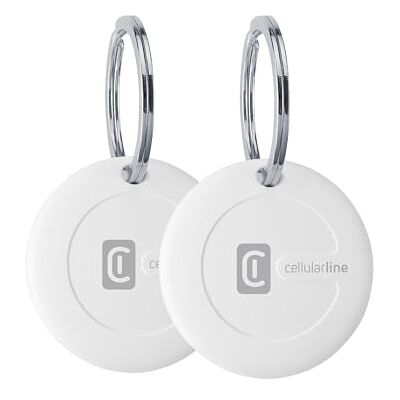 Cellular Line Tracy Objectdetector compatibel met Apple iOS Find Me verwisselbare batterij (levensduur 1 jaar) stof- en waterdicht tot 1 m diepte 2 stuks Tracy wit Cellular Line Tracy Objectdetector compatibel met Apple iOS Find Me verwisselbare batterij (levensduur 1 jaar) stof- en waterdicht tot 1 m diepte 2 stuks Tracy wit