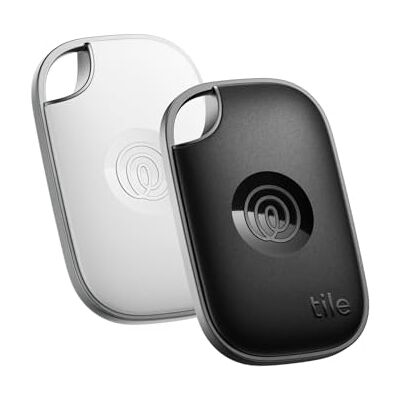 Life360 Tile Pro Krachtige Bluetooth-tracker, sleuteldetector en objectzoeker voor sleutels, tassen en andere, compatibel met iOS en Android, telefoontracker, set van 2 (zwart/wit) Life360 Tile Pro Krachtige Bluetooth-tracker, sleuteldetector en objectzoeker voor sleutels, tassen en andere, compatibel met iOS en Android, telefoontracker, set van 2 (zwart/wit)