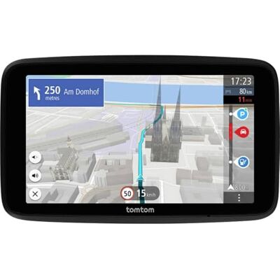 TomTom GPS GO Navigator 2e generatie (6 inch display, Traffic, waarschuwingen voor gevarenzones, 12 maanden test, kaarten van Europa, updates via wifi, premium diensten, magnetische bevestiging) TomTom GPS GO Navigator 2e generatie (6 inch display, Traffic, waarschuwingen voor gevarenzones, 12 maanden test, kaarten van Europa, updates via wifi, premium diensten, magnetische bevestiging)