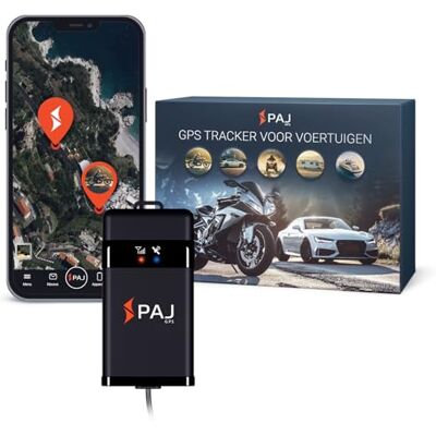 PAJ GPS Vehicle Finder 2.0-4G Technology GPS Tracker voor auto's, motorfietsen, Quads, Scooters en meer- Streetwise GPS tracker Directe aansluiting aan de accu (9-75V)- Expert anti-diefstal tracker PAJ GPS Vehicle Finder 2.0-4G Technology GPS Tracker voor auto's, motorfietsen, Quads, Scooters en meer- Streetwise GPS tracker Directe aansluiting aan de accu (9-75V)- Expert anti-diefstal tracker