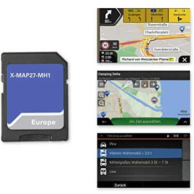 XZENT X-MAP27-MH1: micro-SD-kaart met campernavigatie voor X-427 en X-F270, kaarten voor Europa, camping P.O.I. 1 jaar gratis updates XZENT X-MAP27-MH1: micro-SD-kaart met campernavigatie voor X-427 en X-F270, kaarten voor Europa, camping P.O.I. 1 jaar gratis updates