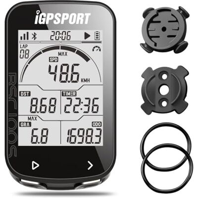 iGPSPORT GPS-fietscomputer, draadloze Ant+ snelheidsmeter en kilometerteller, IPX7 waterdichte oplaadbare fietscomputer met 2,6 inch automatisch lcd-display met achtergrondverlichting iGPSPORT GPS-fietscomputer, draadloze Ant+ snelheidsmeter en kilometerteller, IPX7 waterdichte oplaadbare fietscomputer met 2,6 inch automatisch lcd-display met achtergrondverlichting