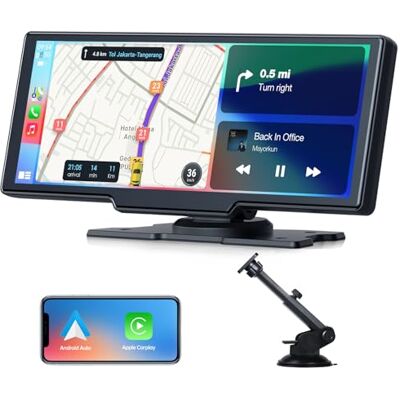 Volam Carplay 9,26 inch Carplay Draadloze Auto Android Auto, Touchscreen, Mirror Link iOS, GPS Navigatie, Siri, Google Spraakassistent, Bluetooth 5.0, Aux, FM Volam Carplay 9,26 inch Carplay Draadloze Auto Android Auto, Touchscreen, Mirror Link iOS, GPS Navigatie, Siri, Google Spraakassistent, Bluetooth 5.0, Aux, FM