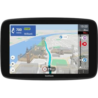 TomTom GPSGO Camper Max 2. Voor campers en caravans, 7 inch display met speciale POI, MàJ via wifi, Traffic, waarschuwingen voor gevarenzones, wereldkaarten, ZFE, profielopslag TomTom GPSGO Camper Max 2. Voor campers en caravans, 7 inch display met speciale POI, MàJ via wifi, Traffic, waarschuwingen voor gevarenzones, wereldkaarten, ZFE, profielopslag