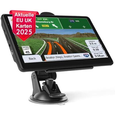 NEWFUN Navigatieapparaat voor auto, GPS, vrachtwagen, kaart van Europa 2025, 5 inch, gratis kaartupdate, met POI snelheidswaarschuwing, spraakbegeleiding NEWFUN Navigatieapparaat voor auto, GPS, vrachtwagen, kaart van Europa 2025, 5 inch, gratis kaartupdate, met POI snelheidswaarschuwing, spraakbegeleiding