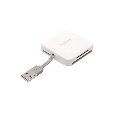PNY USB 2.0 alles-in-één geheugenkaartlezer, wit PNY USB 2.0 alles-in-één geheugenkaartlezer, wit