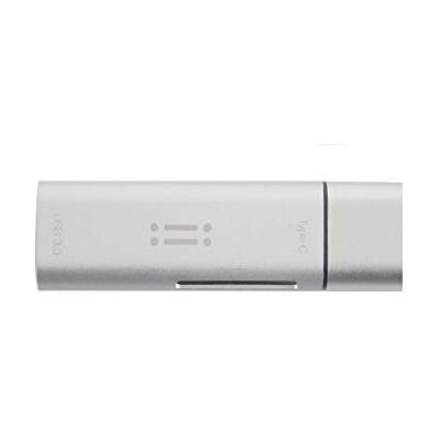 aiino italian ideas aiino 4-in-1 USB-C + SD/TF-kaartlezer + USB 3.0 zilver aiino italian ideas aiino 4-in-1 USB-C + SD/TF-kaartlezer + USB 3.0 zilver